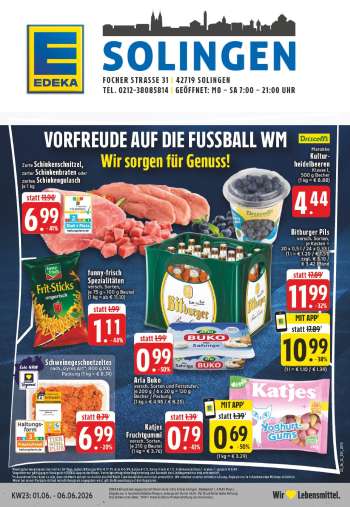 Prospekte Edeka - 1.06.2026 - 6.06.2026.