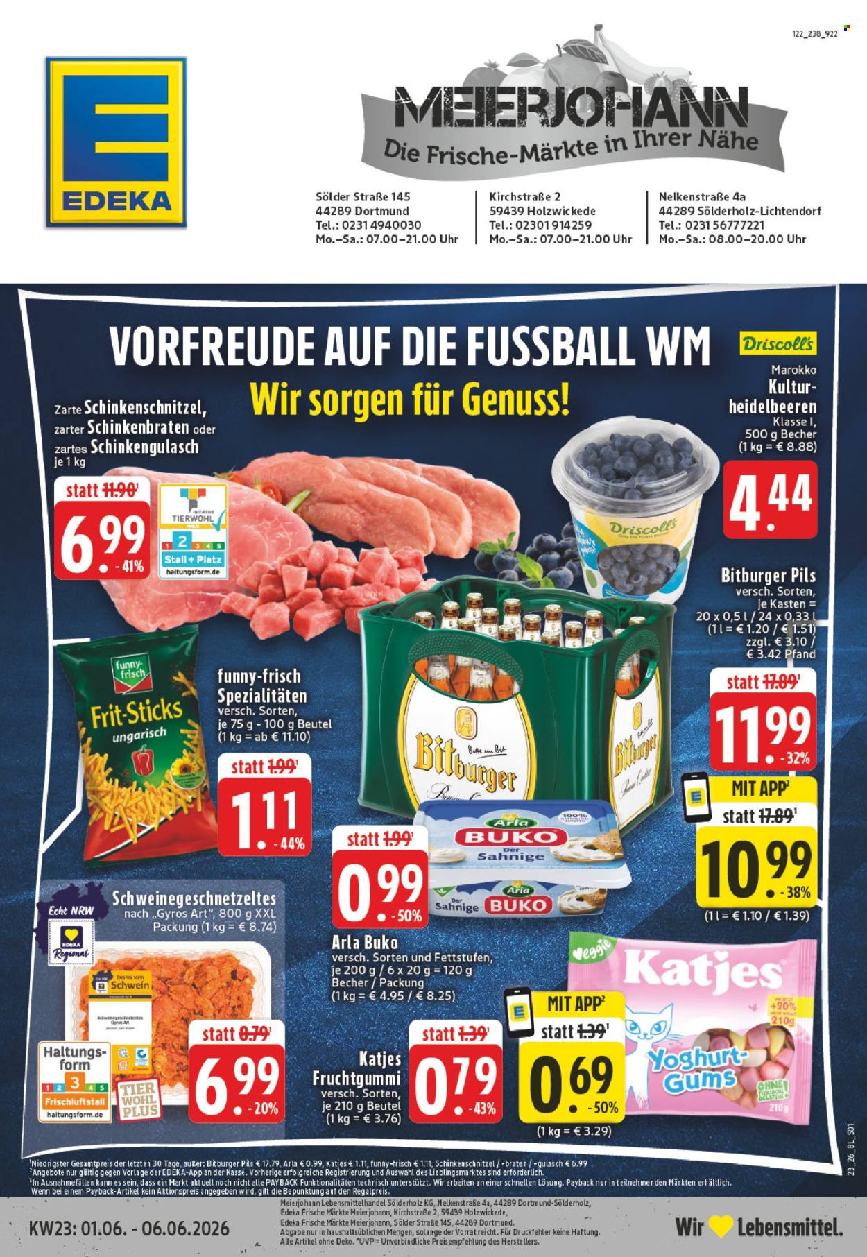 Edeka Prospekte  - 1.06.2026 - 6.06.2026. Seite 1