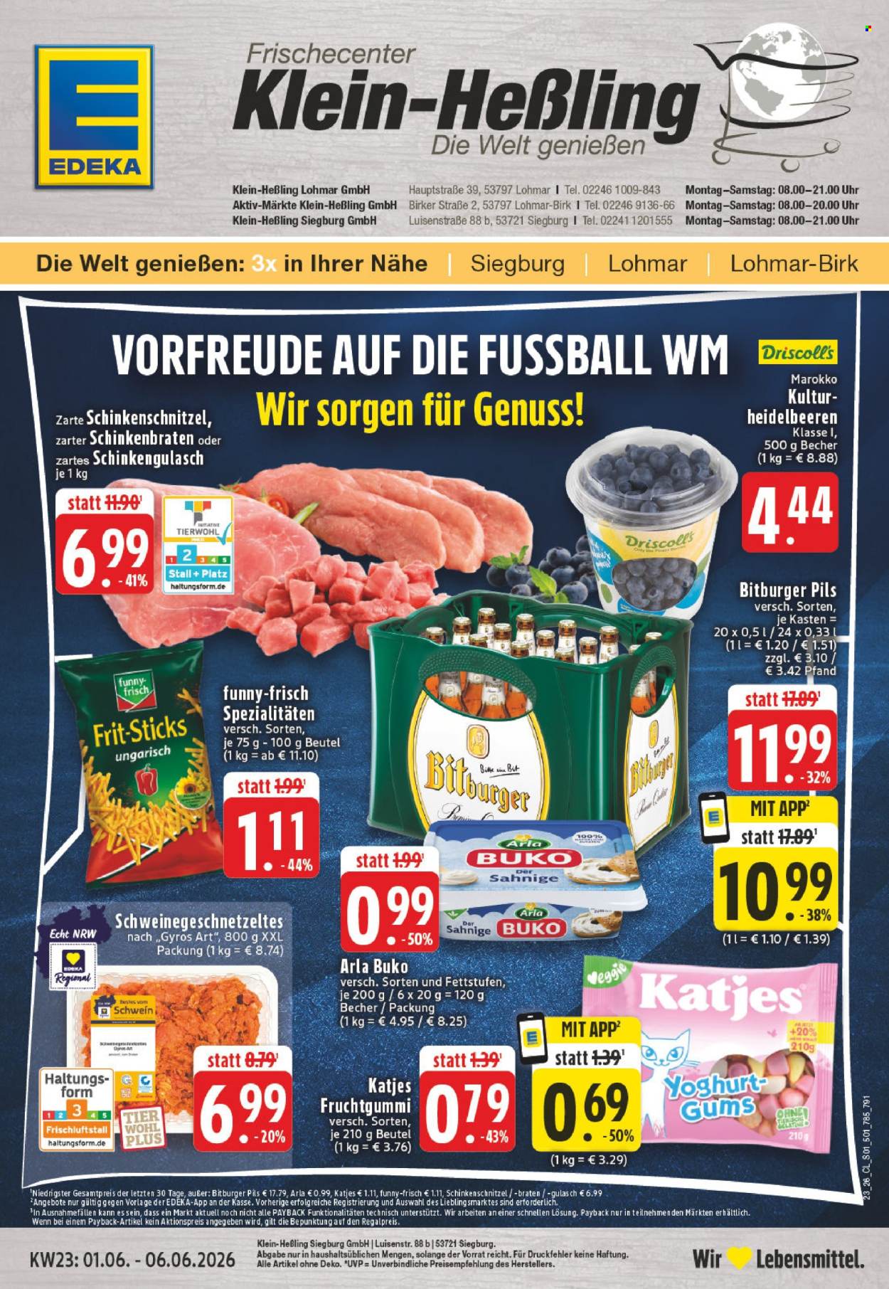 Edeka Prospekte  - 1.06.2026 - 6.06.2026. Seite 1