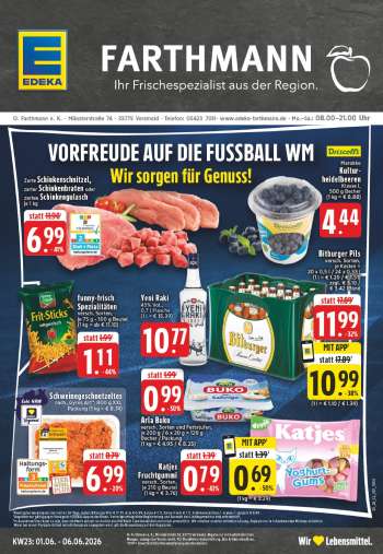 Prospekte Edeka - 1.06.2026 - 6.06.2026.