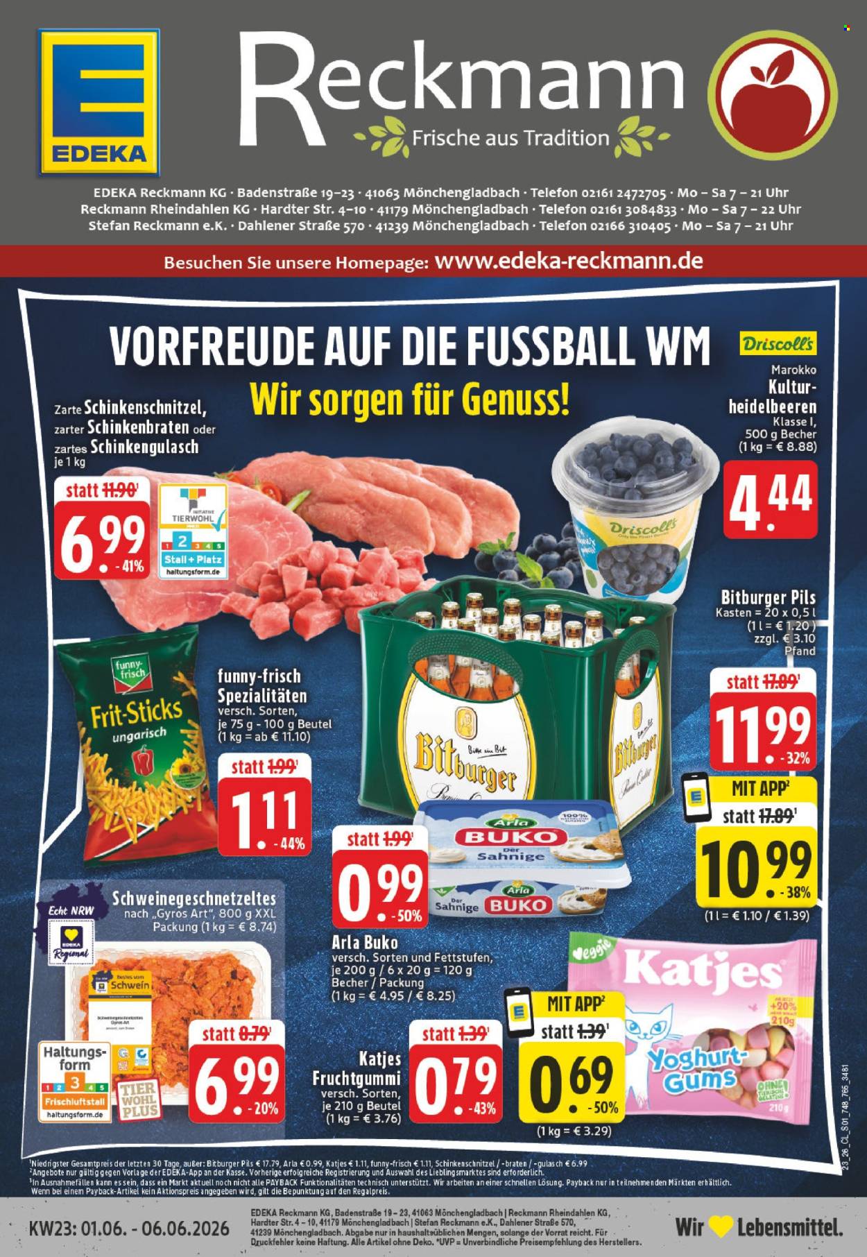 Edeka Prospekte  - 1.06.2026 - 6.06.2026. Seite 1
