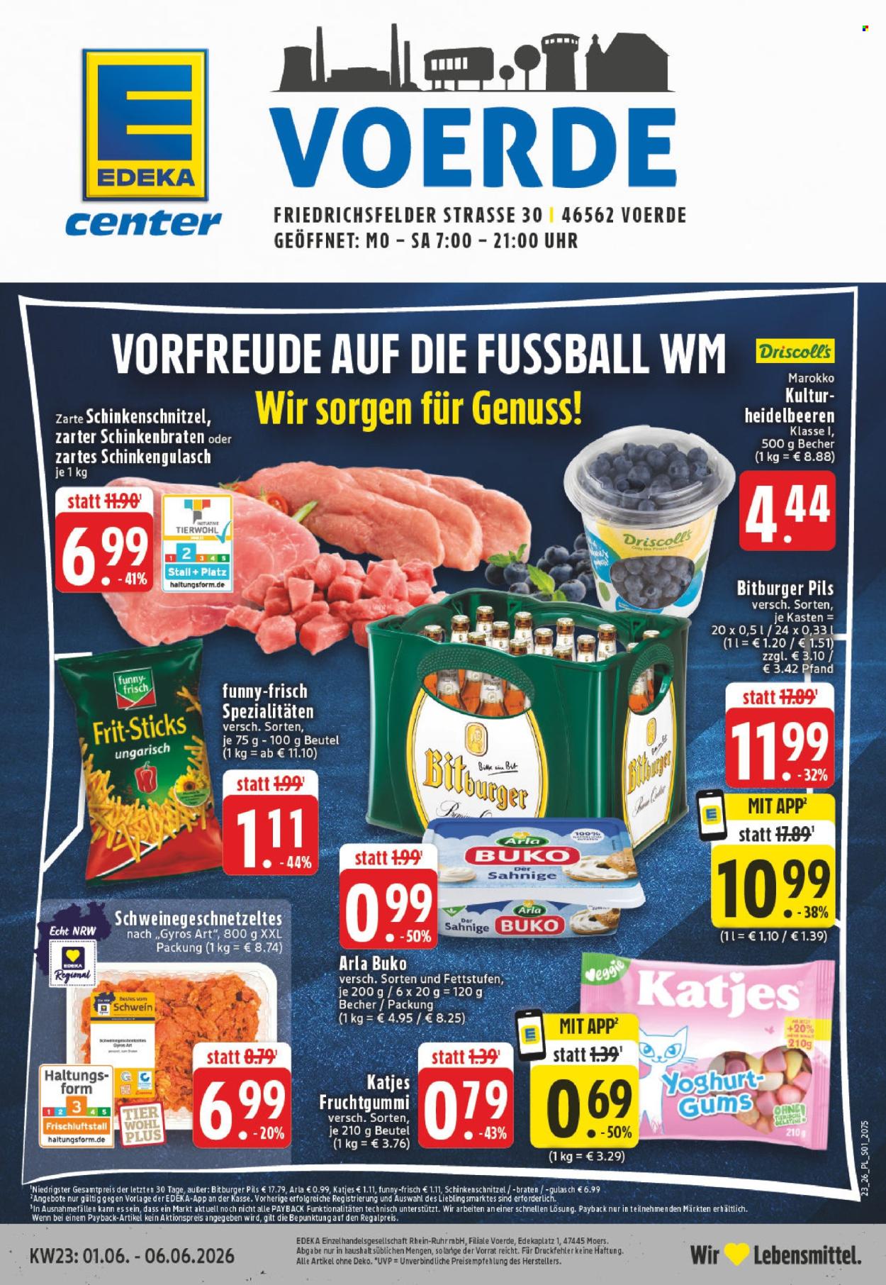 E center Prospekte  - 1.06.2026 - 6.06.2026. Seite 1