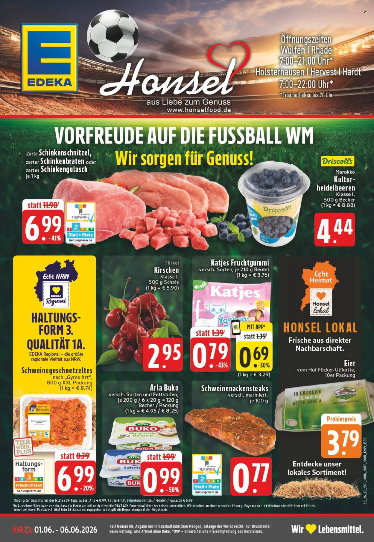 Edeka Prospekte  - 1.06.2026 - 6.06.2026. Seite 1