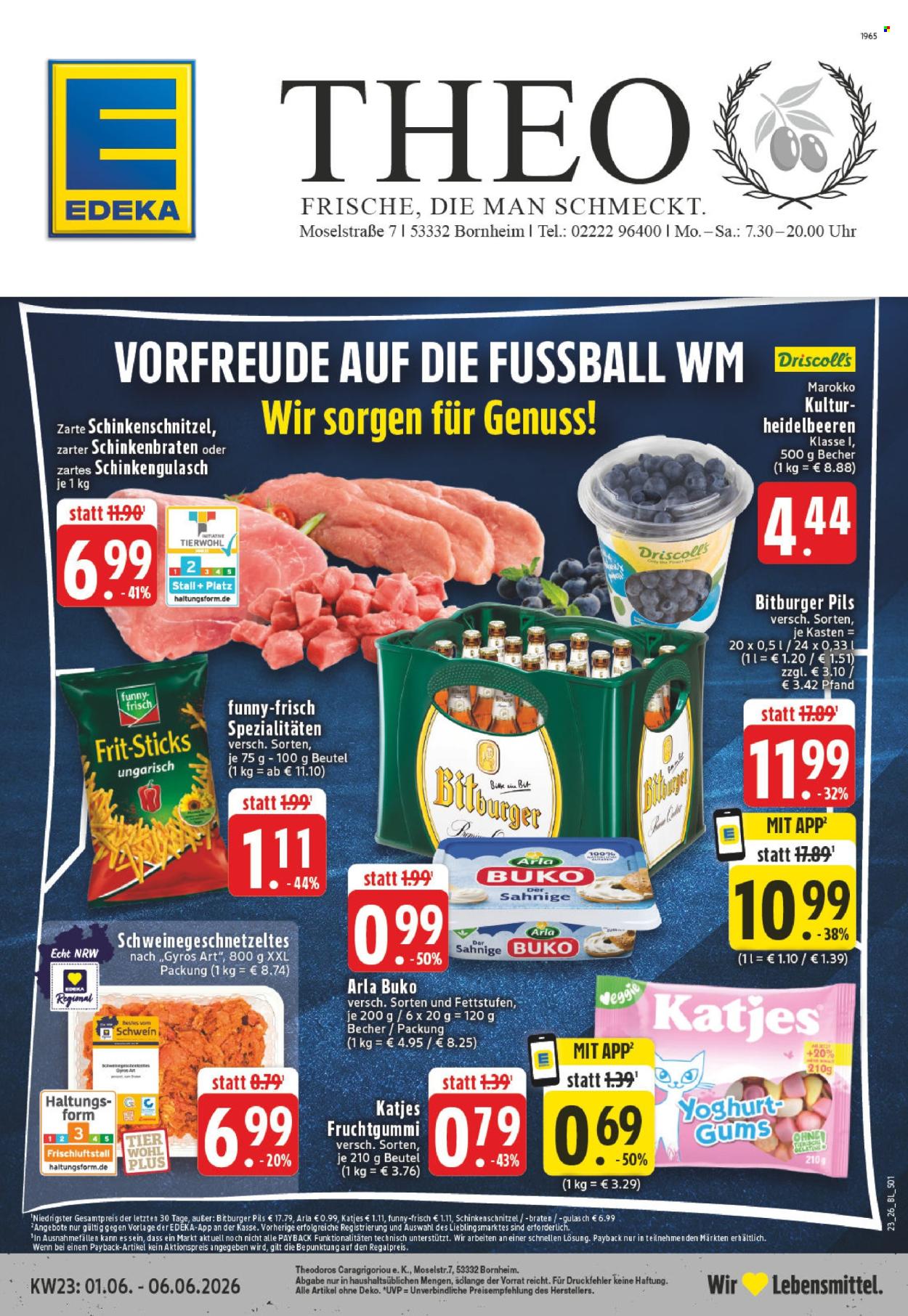 Edeka Prospekte  - 1.06.2026 - 6.06.2026. Seite 1