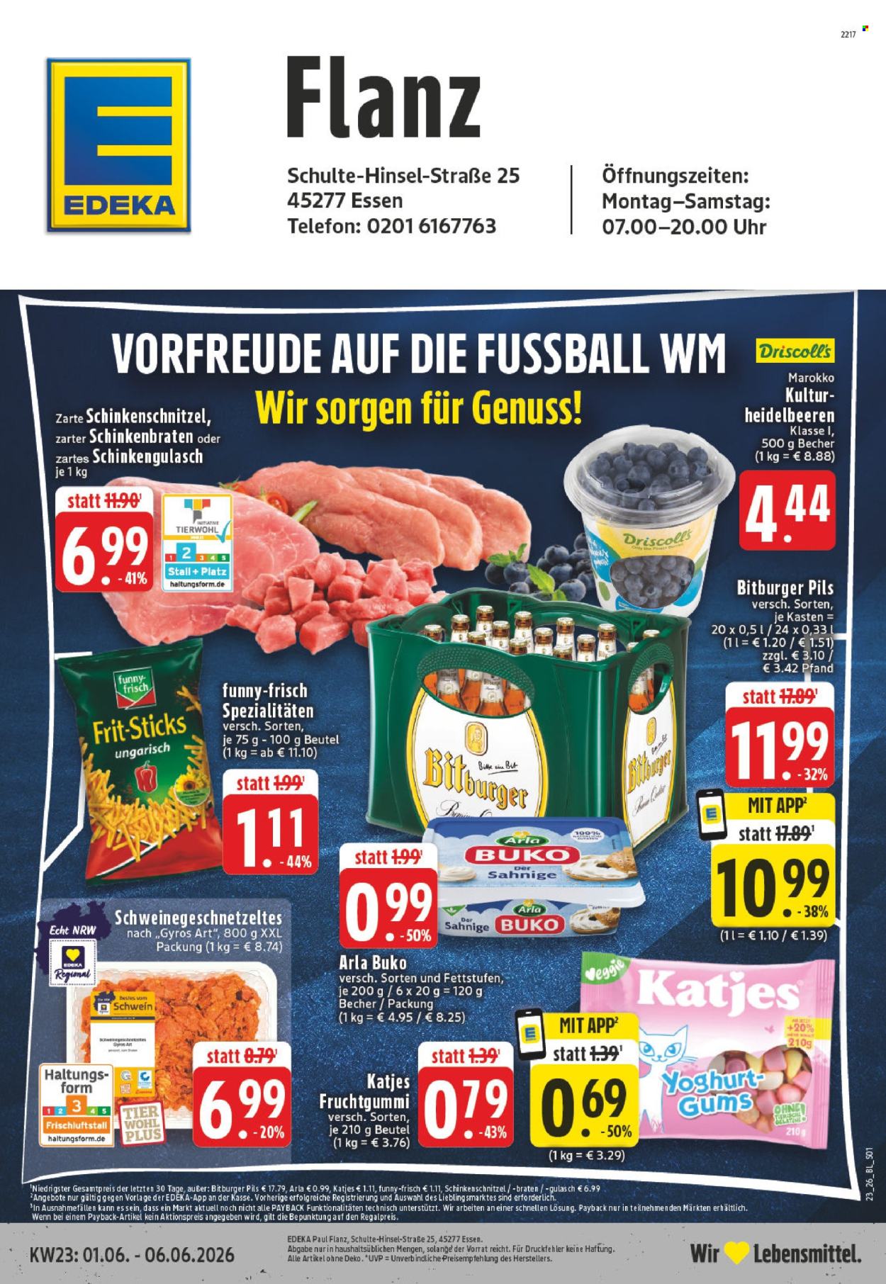 Edeka Prospekte  - 1.06.2026 - 6.06.2026. Seite 1