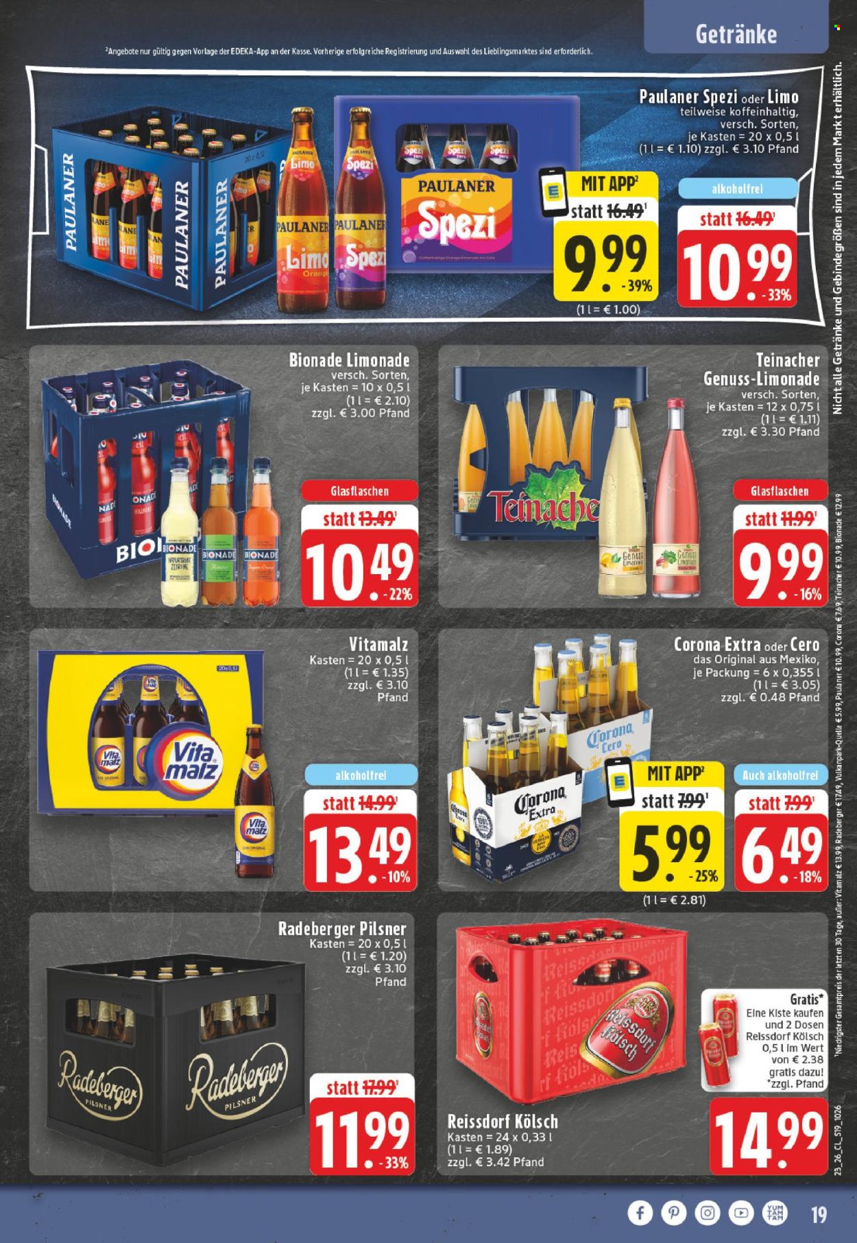 Edeka Prospekte  - 1.06.2026 - 6.06.2026. Seite 21