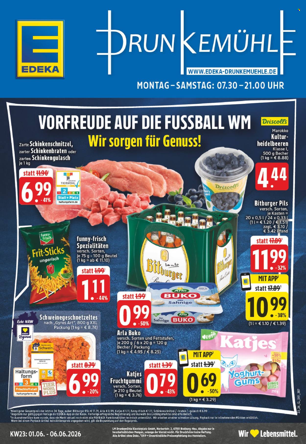 Edeka Prospekte  - 1.06.2026 - 6.06.2026. Seite 1