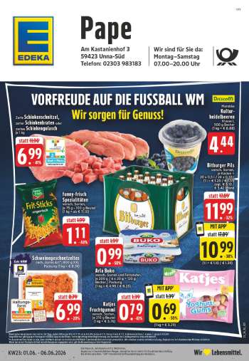 Prospekte Edeka - 1.06.2026 - 6.06.2026.