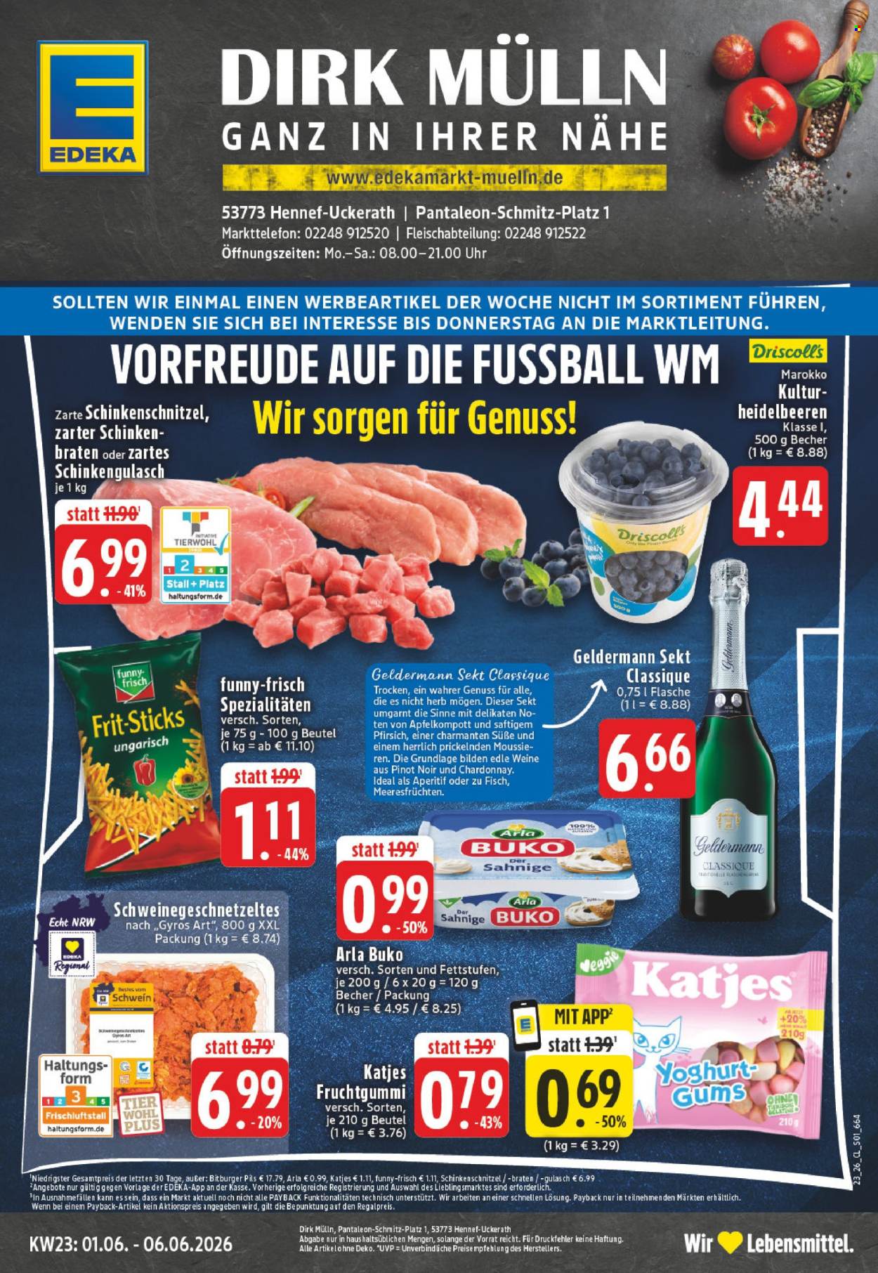 Edeka Prospekte  - 1.06.2026 - 6.06.2026. Seite 1