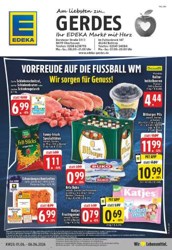 Prospekte Edeka - 1.06.2026 - 6.06.2026.