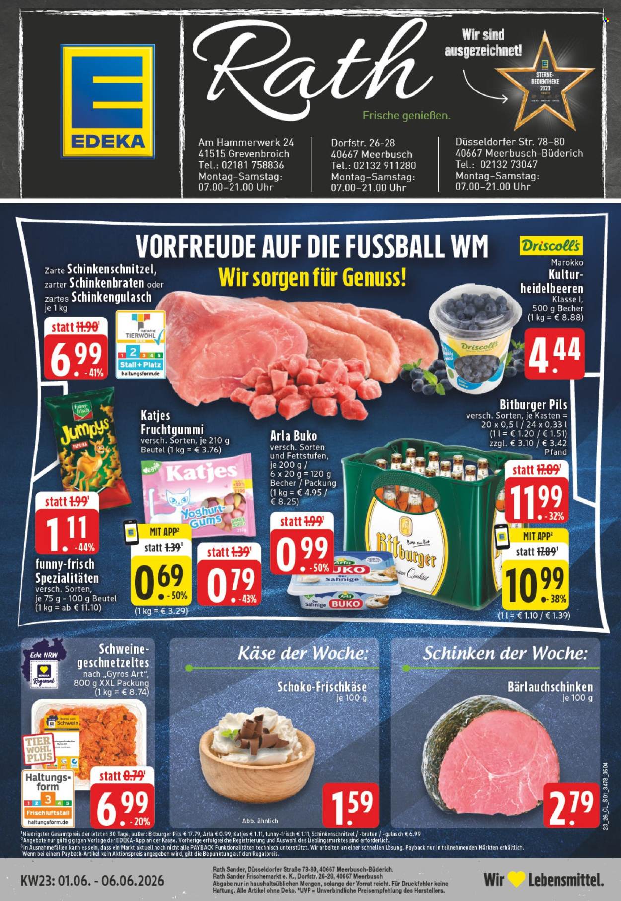 Edeka Prospekte  - 1.06.2026 - 6.06.2026. Seite 1