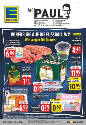 Prospekte Edeka - 1.06.2026 - 6.06.2026.