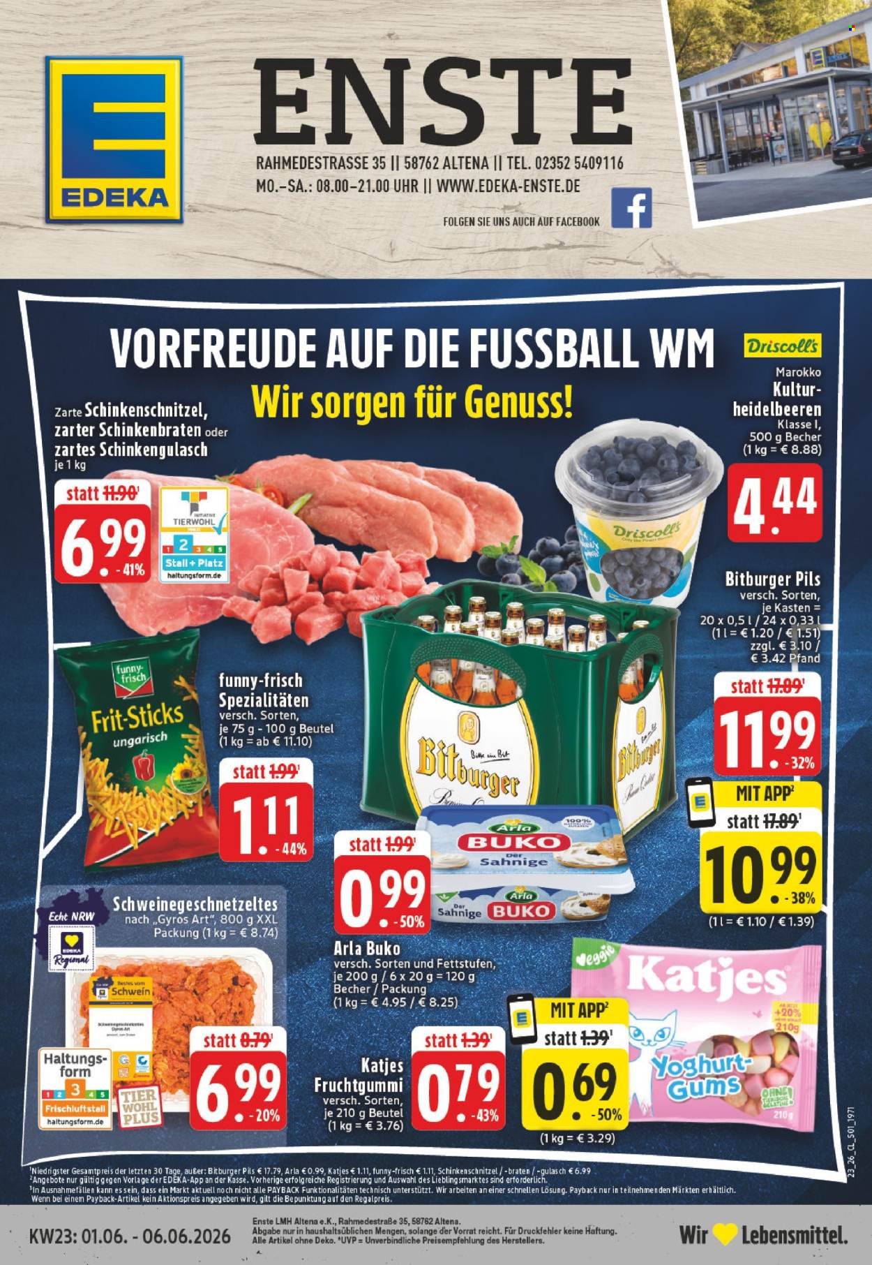 Edeka Prospekte  - 1.06.2026 - 6.06.2026. Seite 1