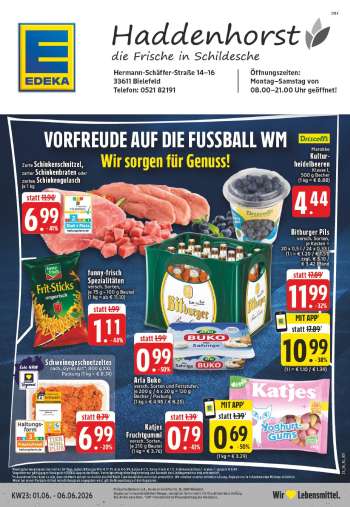 Prospekte Edeka - 1.06.2026 - 6.06.2026.