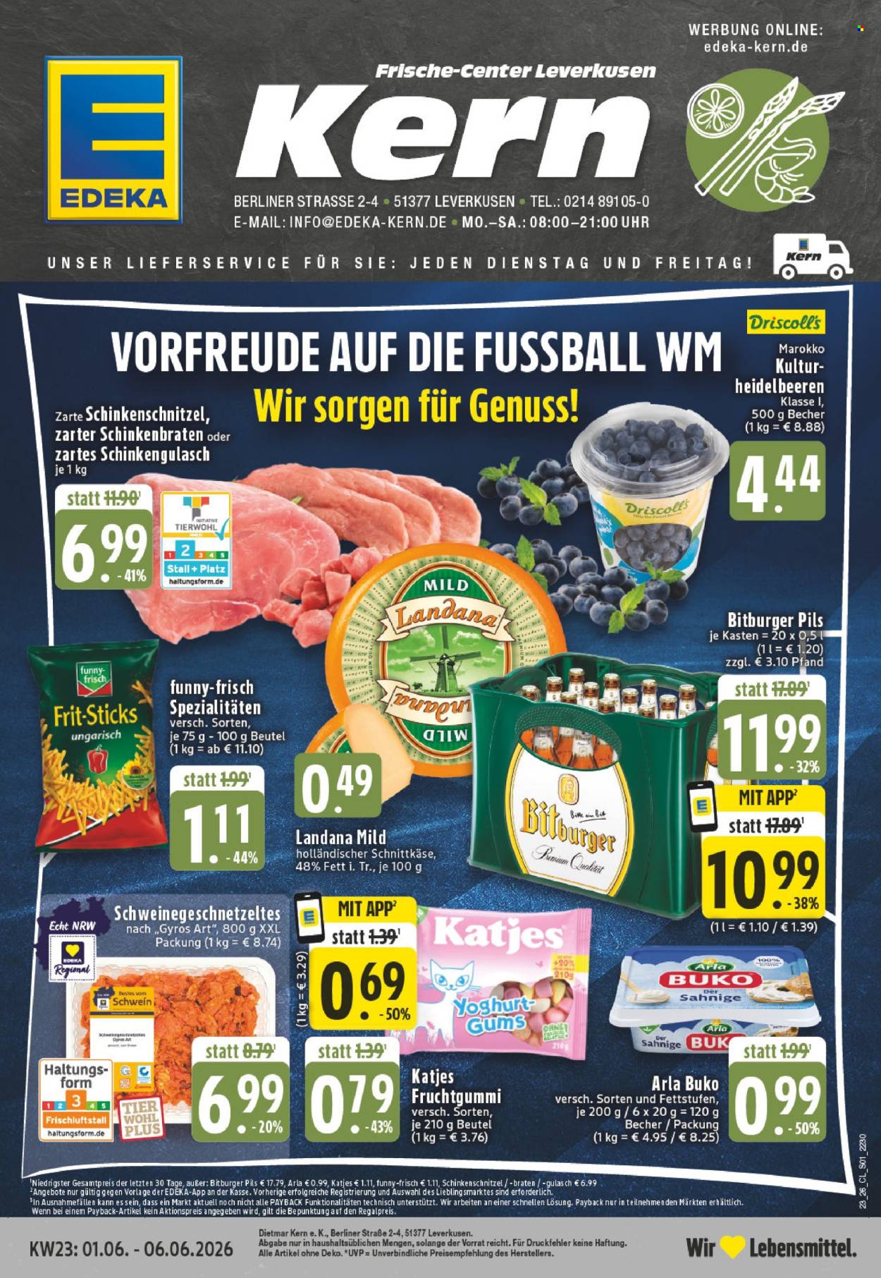 Edeka Prospekte  - 1.06.2026 - 6.06.2026. Seite 1