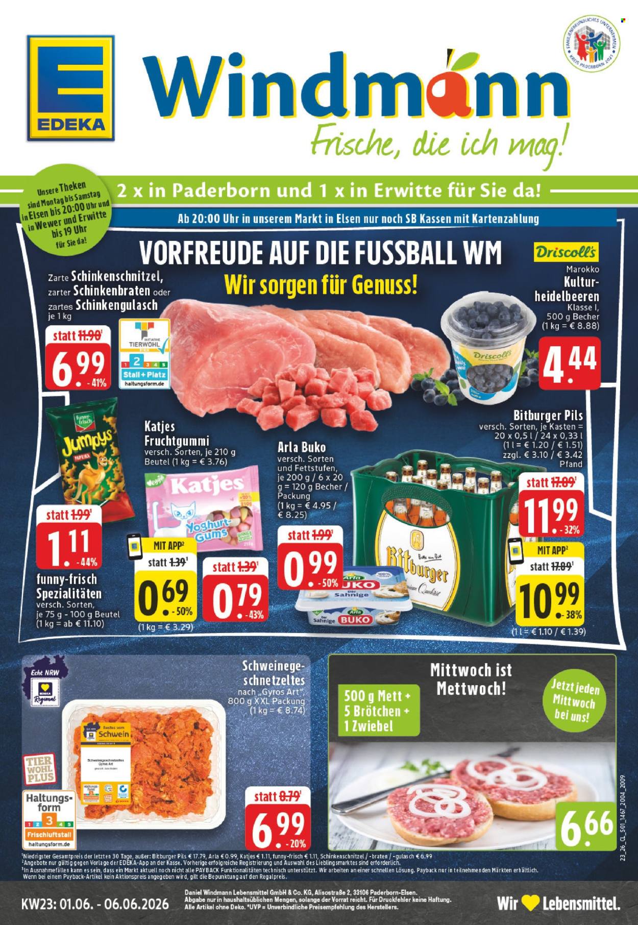 Edeka Prospekte  - 1.06.2026 - 6.06.2026. Seite 1