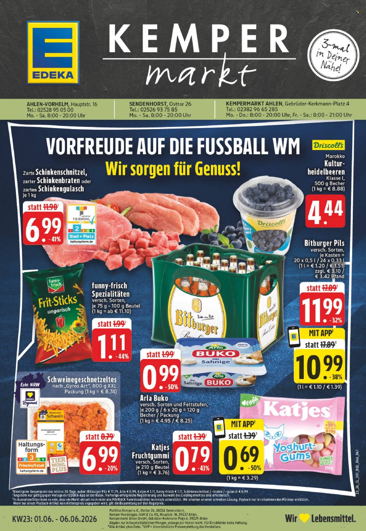Edeka Prospekte  - 1.06.2026 - 6.06.2026. Seite 1
