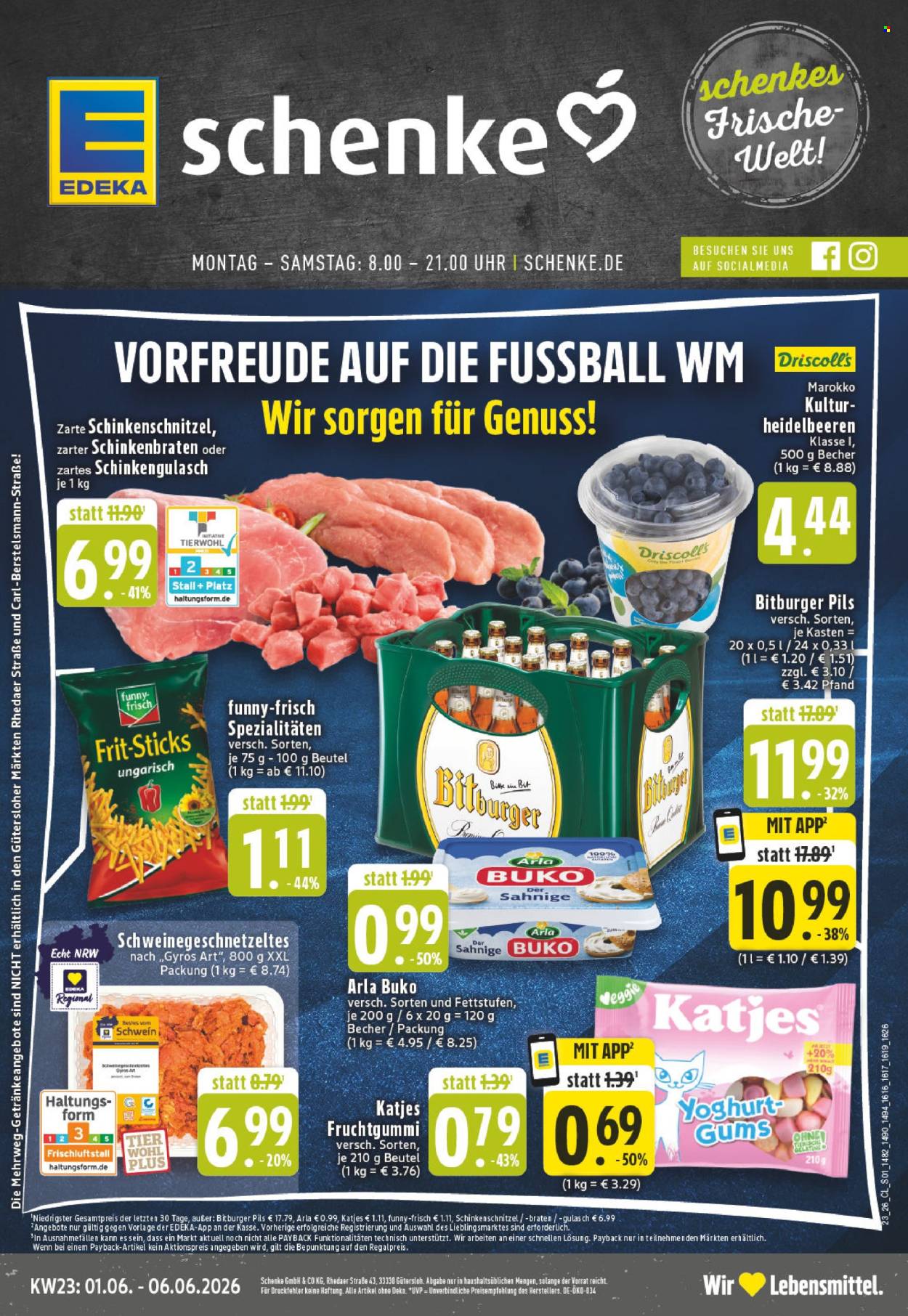 Edeka Prospekte  - 1.06.2026 - 6.06.2026. Seite 1