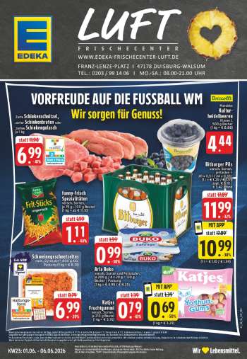 Prospekte Edeka - 1.06.2026 - 6.06.2026.