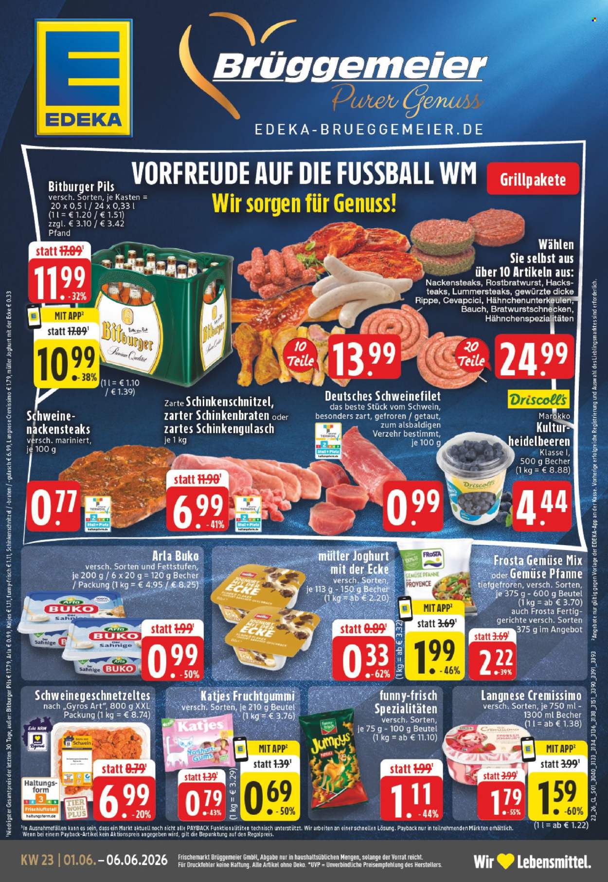 Edeka Prospekte  - 1.06.2026 - 6.06.2026. Seite 1