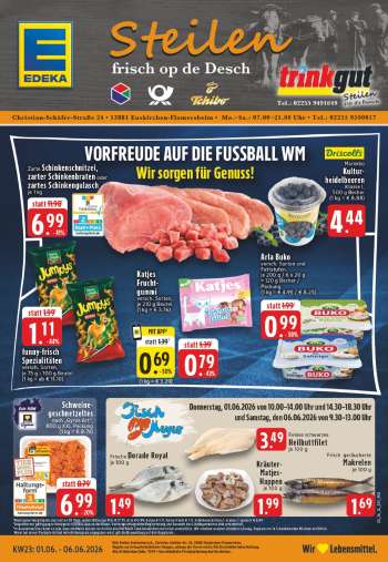 Prospekte Edeka - 1.06.2026 - 6.06.2026.