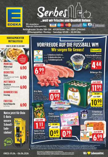 Prospekte Edeka - 1.06.2026 - 6.06.2026.