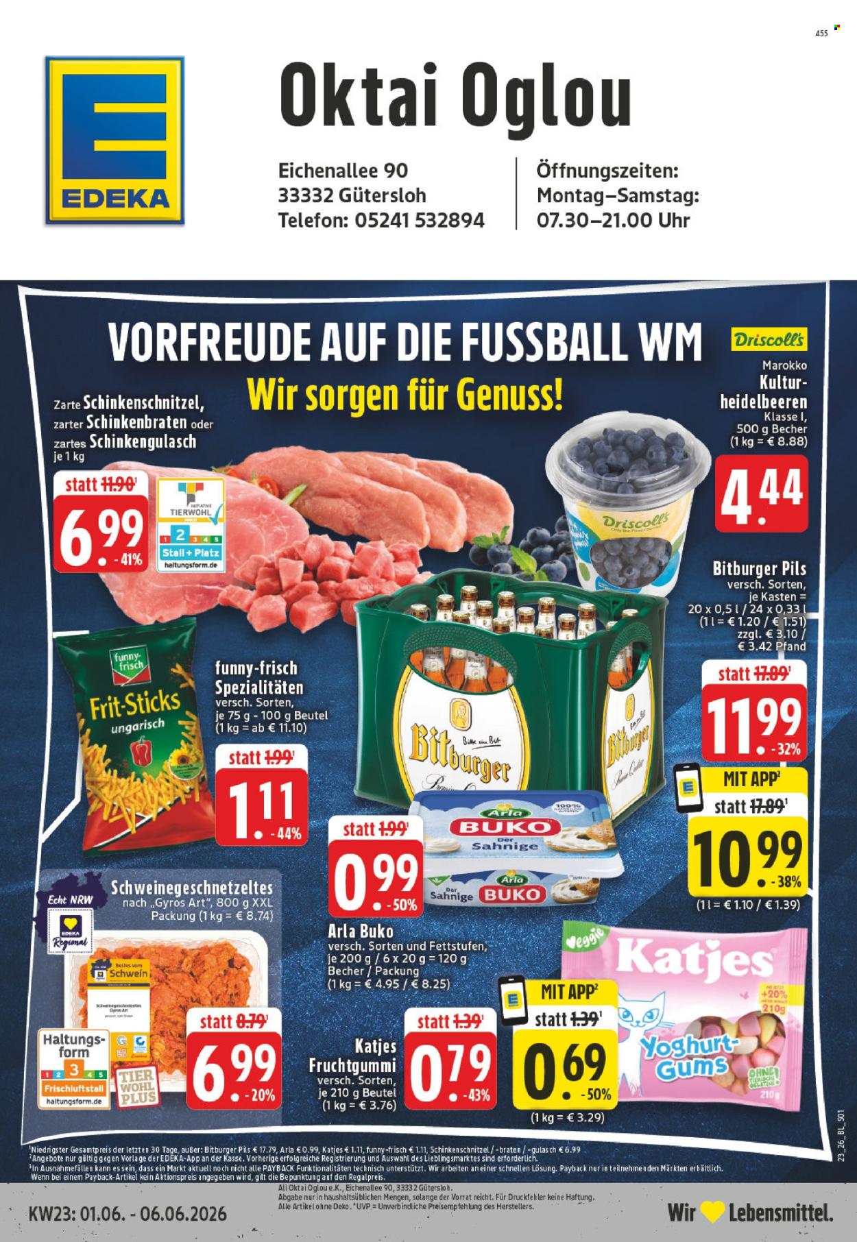 Edeka Prospekte  - 1.06.2026 - 6.06.2026. Seite 1