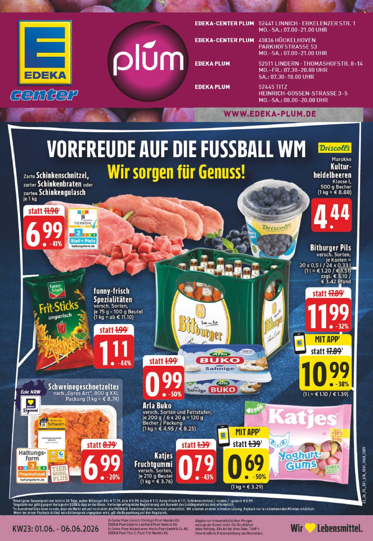 Edeka Prospekte  - 1.06.2026 - 6.06.2026. Seite 1