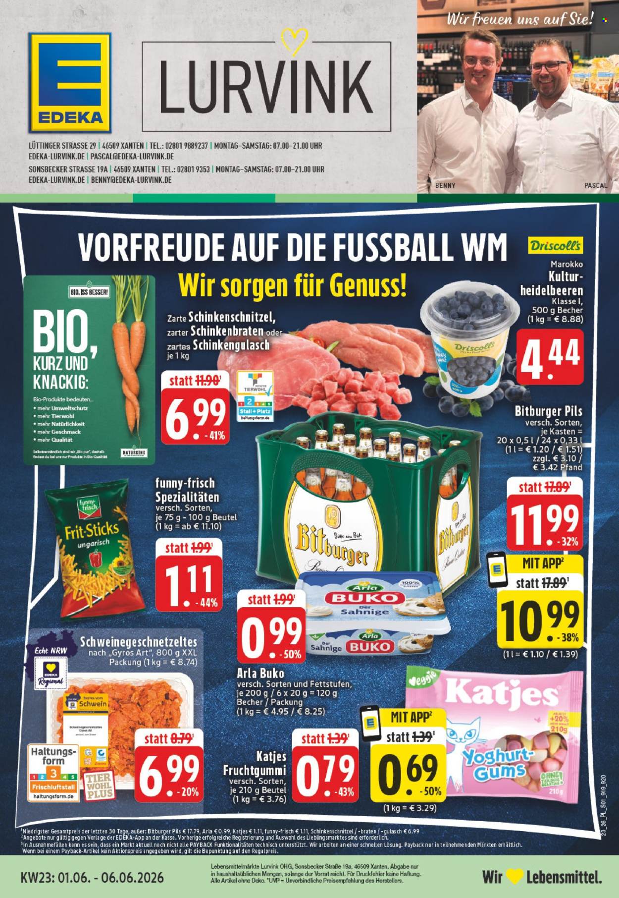 Edeka Prospekte  - 1.06.2026 - 6.06.2026. Seite 1