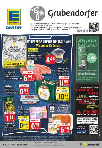 Prospekte Edeka - 1.06.2026 - 6.06.2026.
