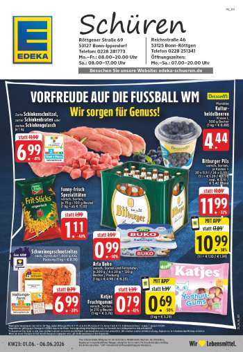 Prospekte Edeka - 1.06.2026 - 6.06.2026.