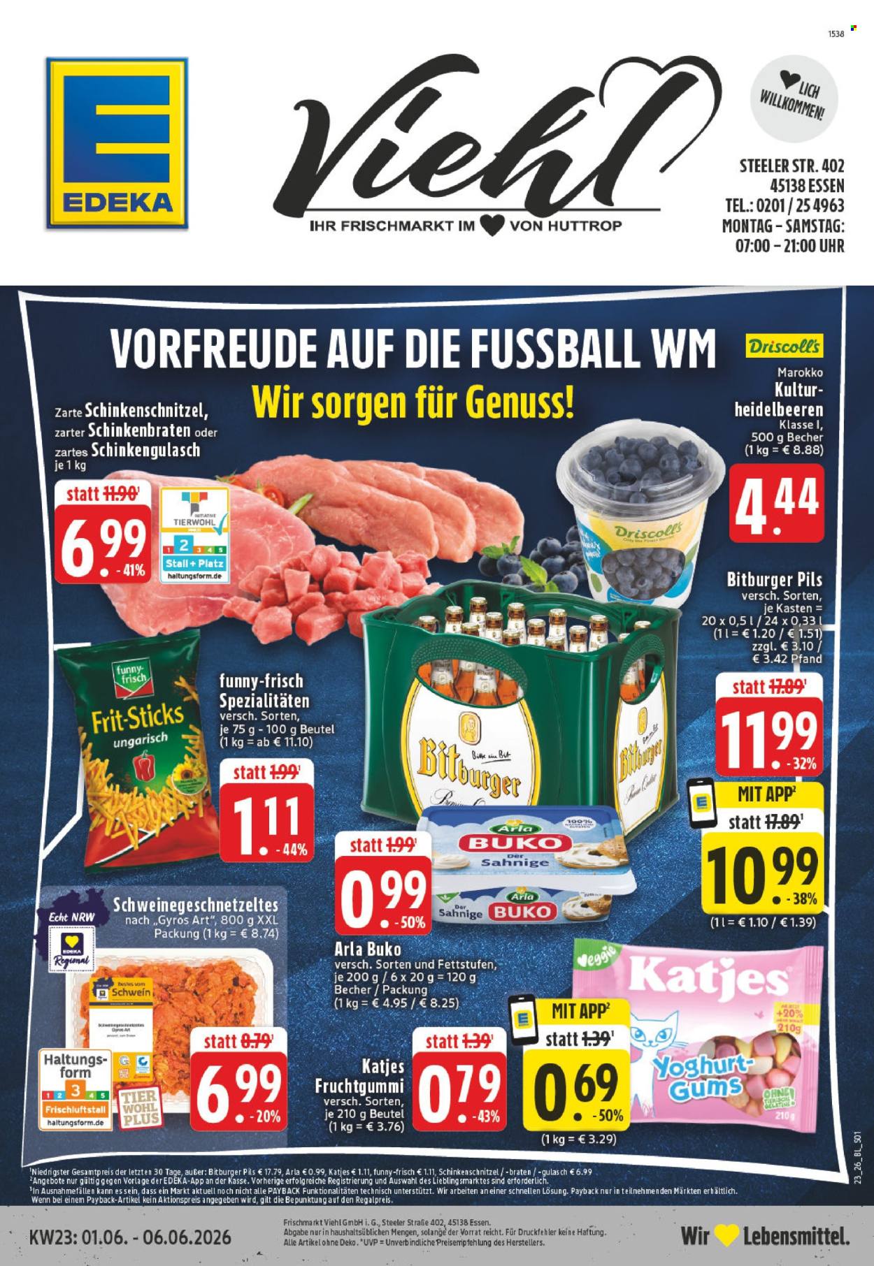 Edeka Prospekte  - 1.06.2026 - 6.06.2026. Seite 1