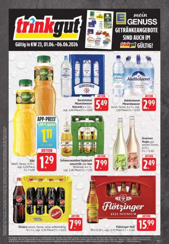 thumbnail - Edeka Getränkemarkt Prospekt