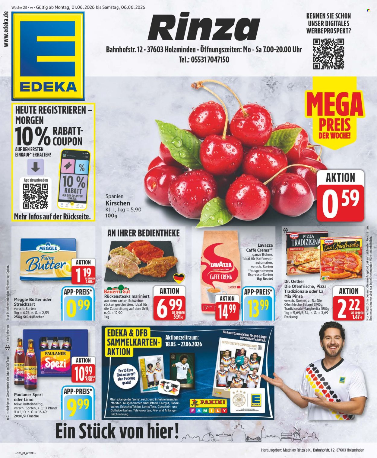 Edeka Prospekte  - 1.06.2026 - 6.06.2026. Seite 1