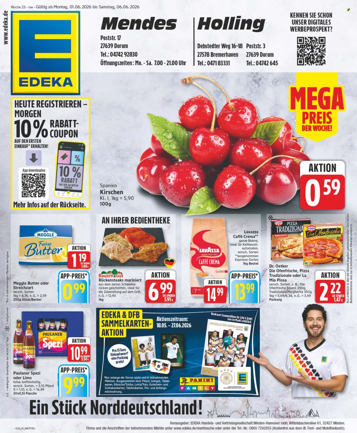 Edeka Prospekte  - 1.06.2026 - 6.06.2026. Seite 1