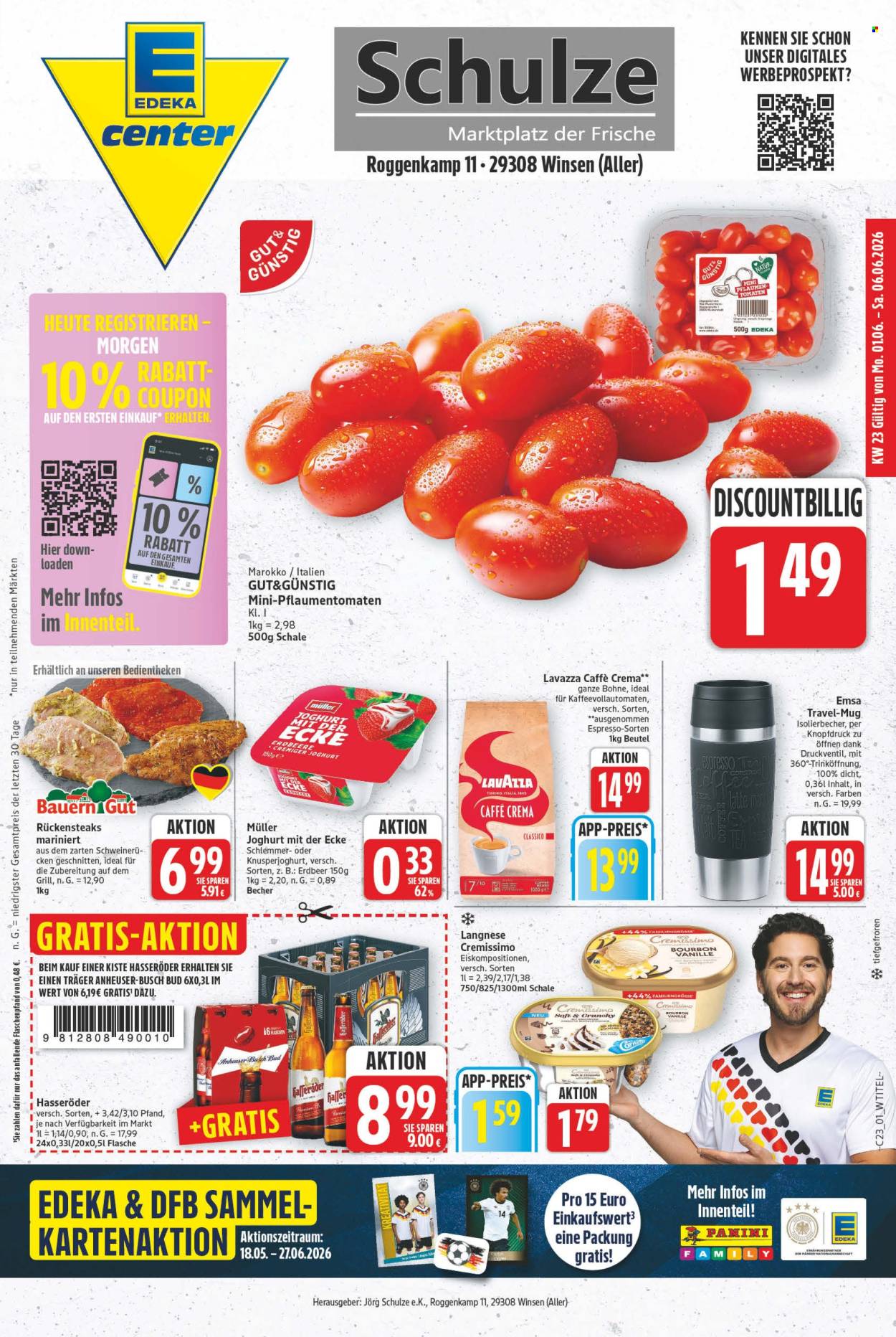 E center Prospekte  - 1.06.2026 - 6.06.2026. Seite 1
