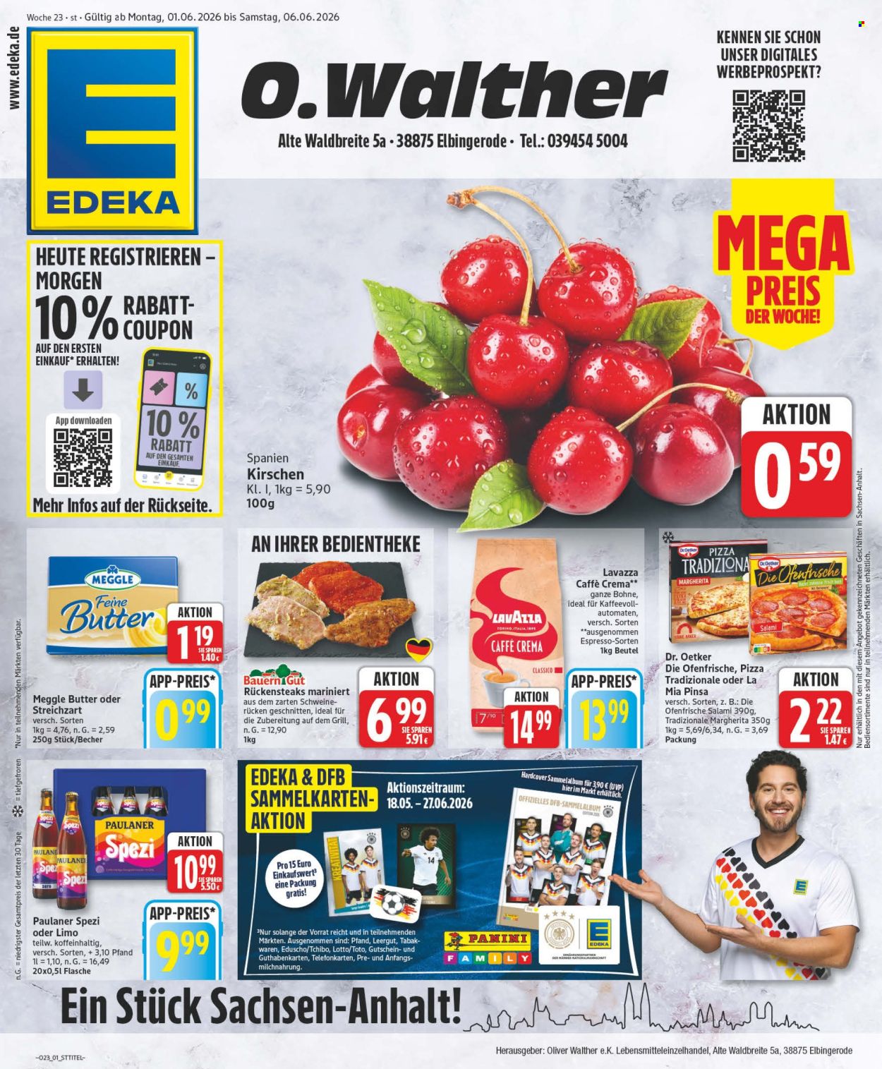 Edeka Prospekte  - 1.06.2026 - 6.06.2026. Seite 1