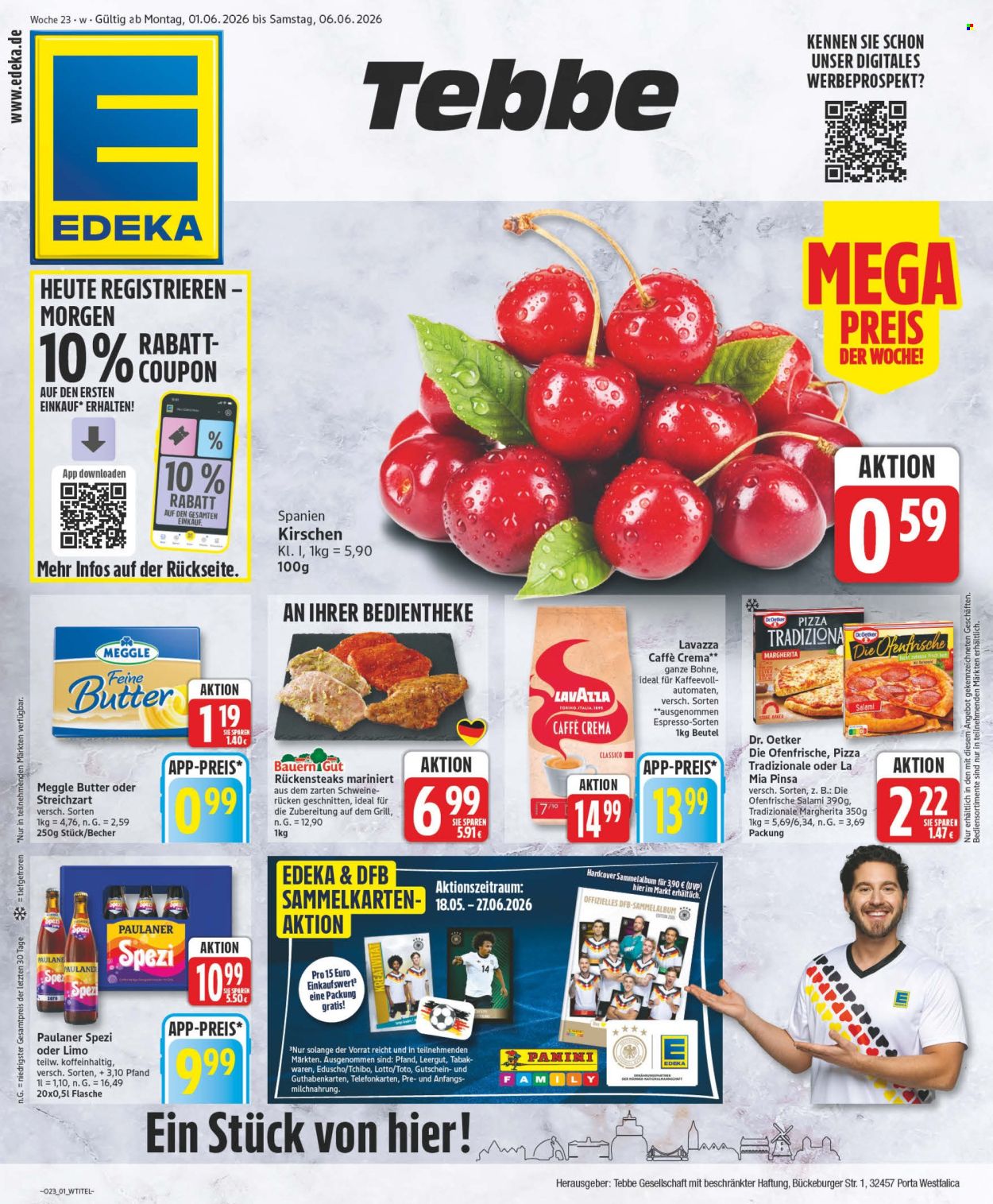 Edeka Prospekte  - 1.06.2026 - 6.06.2026. Seite 1