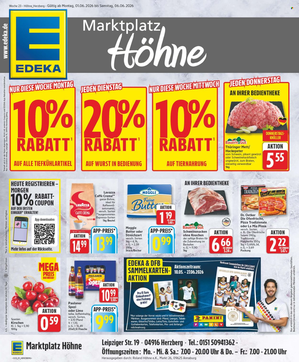 Edeka Prospekte  - 1.06.2026 - 6.06.2026. Seite 1