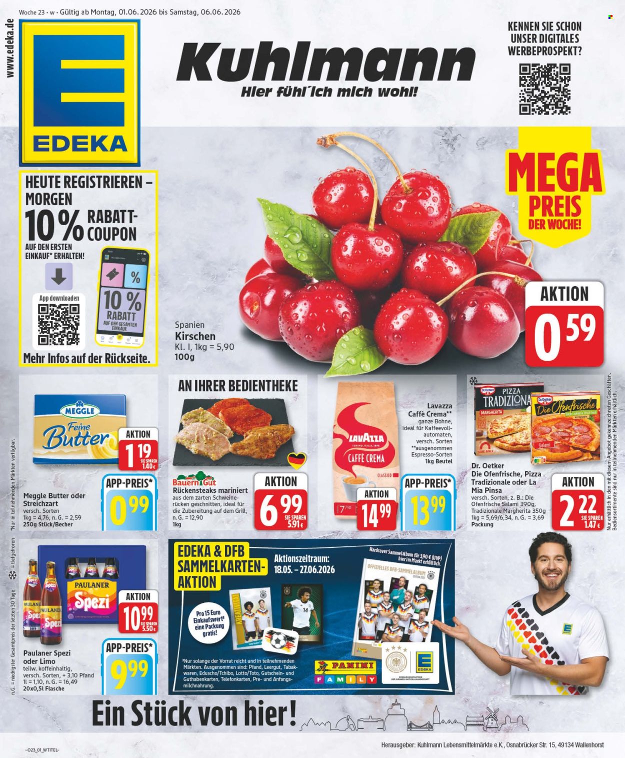 Edeka Prospekte  - 1.06.2026 - 6.06.2026. Seite 1
