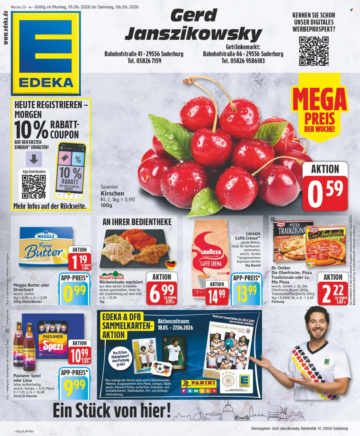 Edeka Prospekte  - 1.06.2026 - 6.06.2026. Seite 1