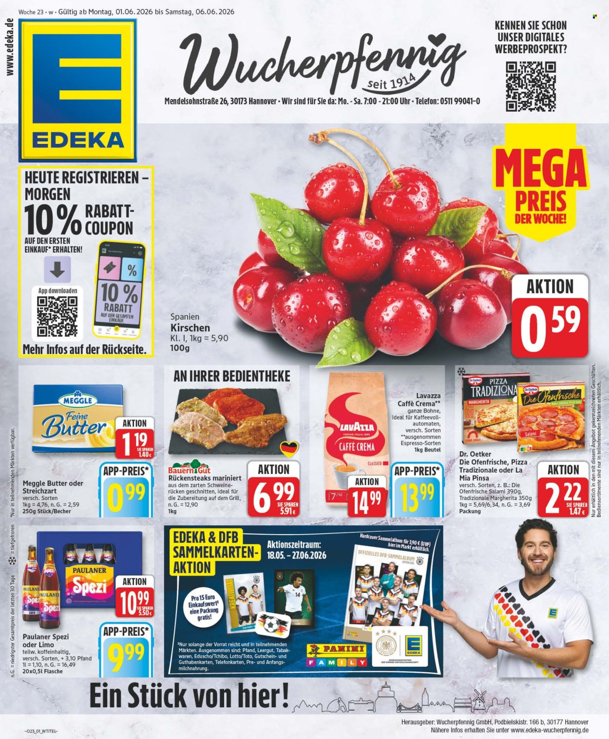 Edeka Prospekte  - 1.06.2026 - 6.06.2026. Seite 1