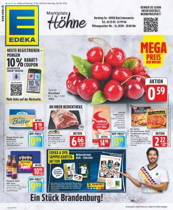 Prospekte Edeka - 1.06.2026 - 6.06.2026.