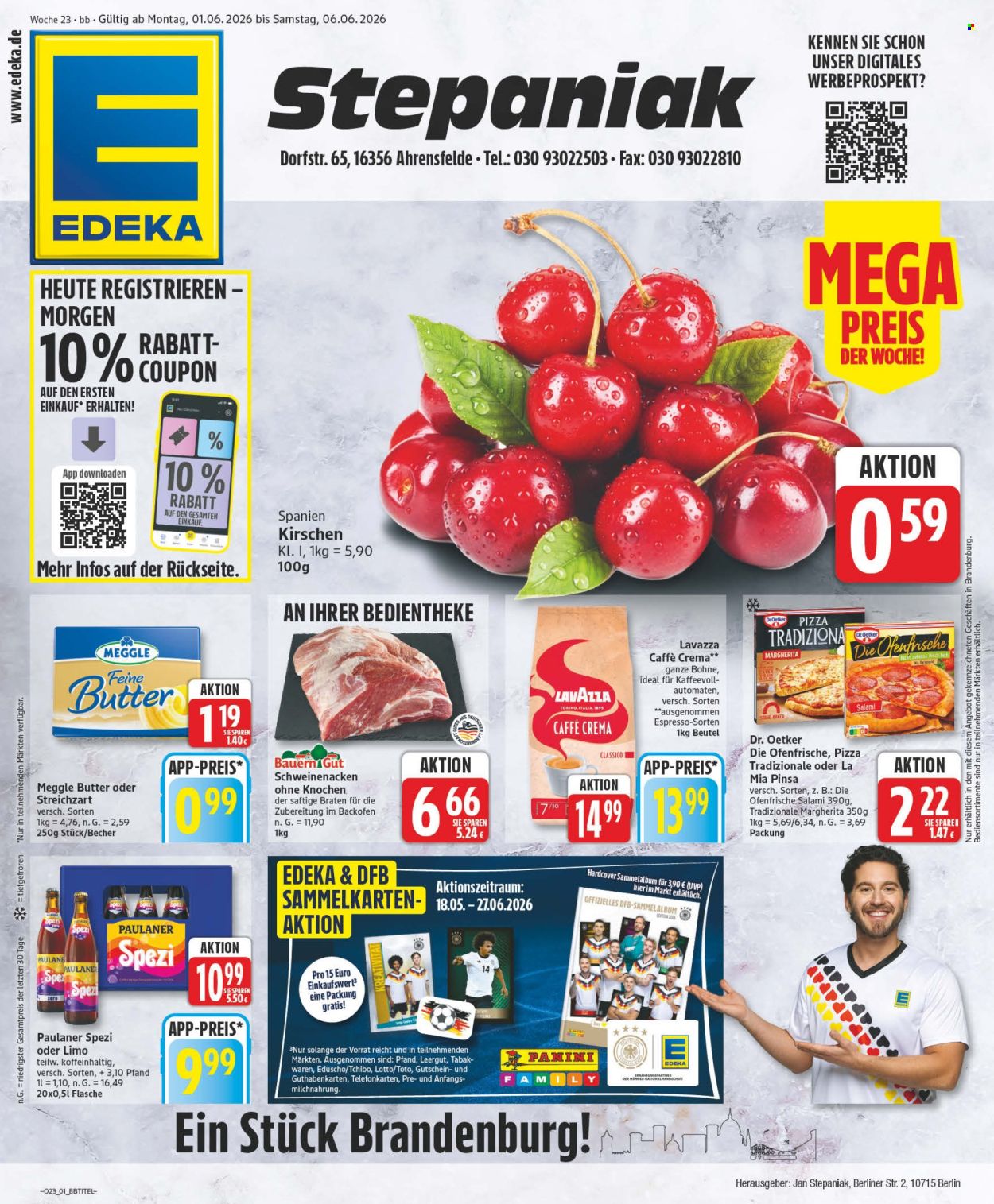 Edeka Prospekte  - 1.06.2026 - 6.06.2026. Seite 1