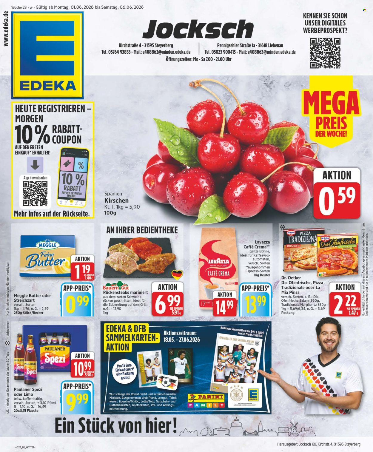 Edeka Prospekte  - 1.06.2026 - 6.06.2026. Seite 1