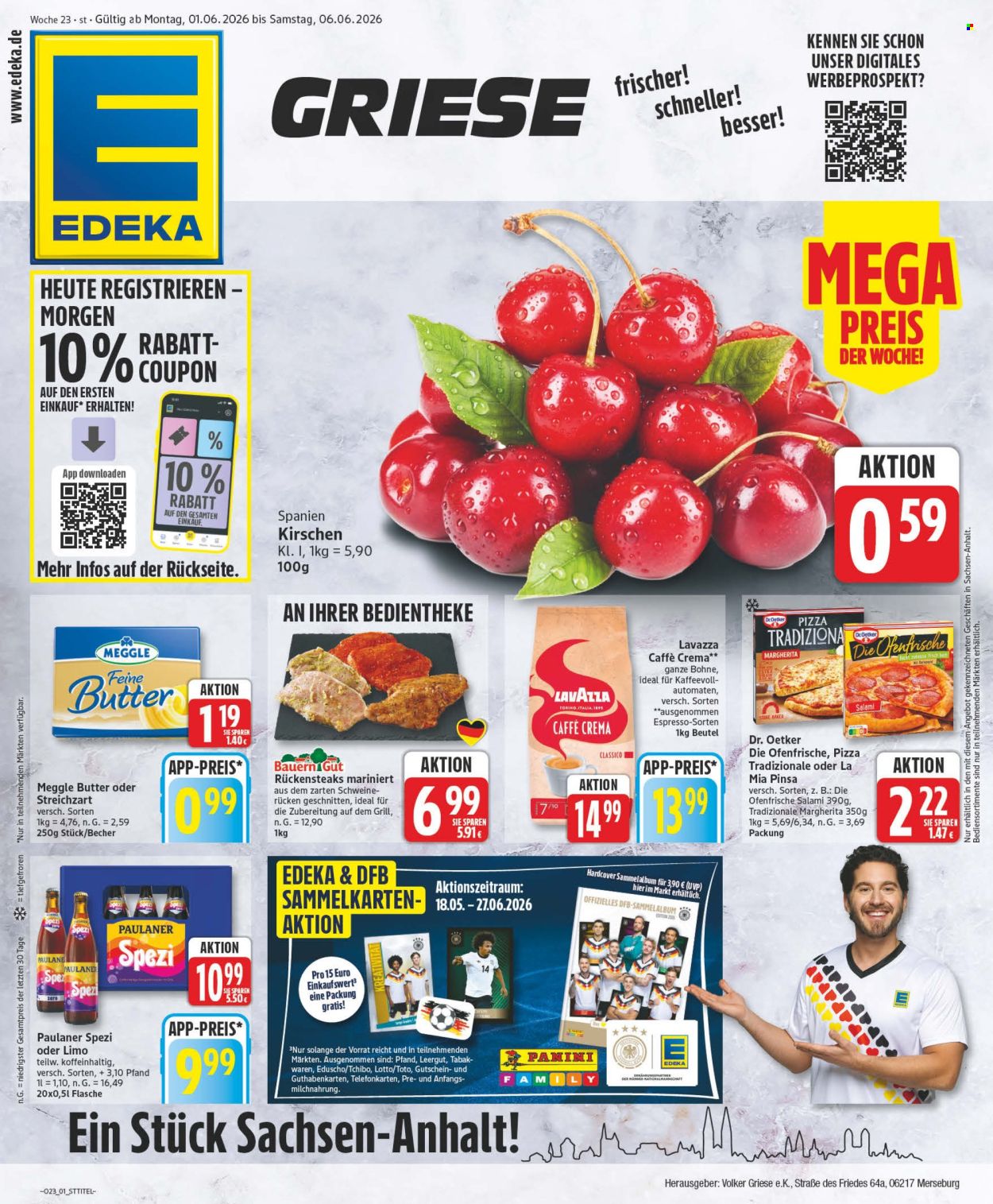 Edeka Prospekte  - 1.06.2026 - 6.06.2026. Seite 1