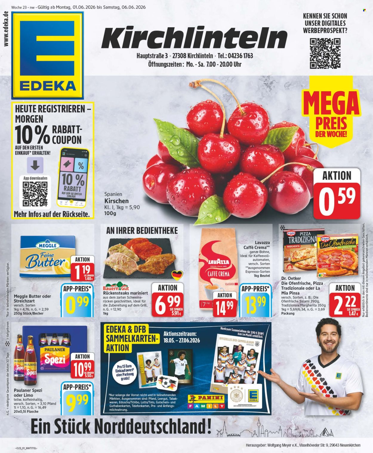 Edeka Prospekte  - 1.06.2026 - 6.06.2026. Seite 1