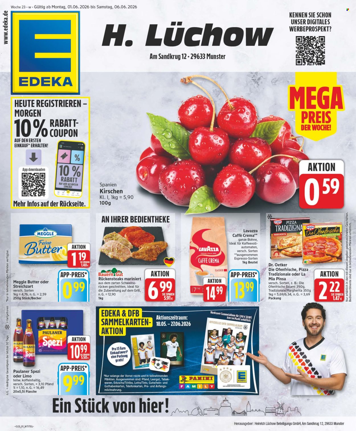 Edeka Prospekte  - 1.06.2026 - 6.06.2026. Seite 1