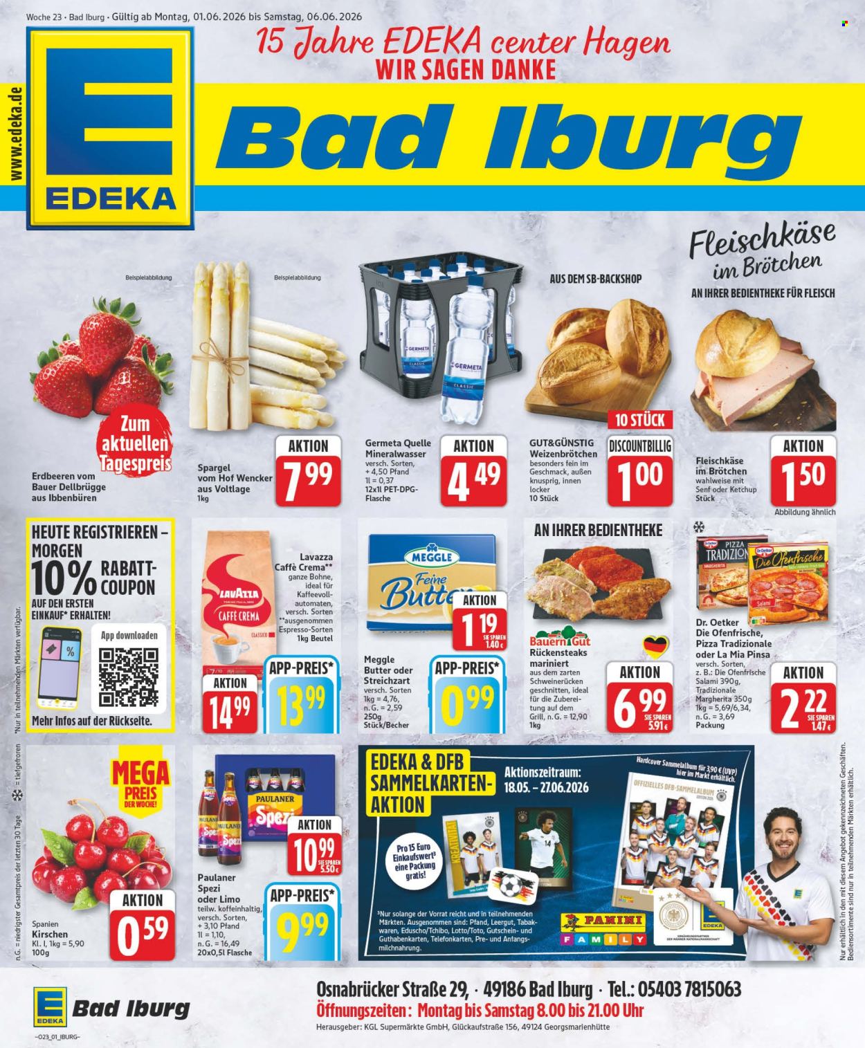 Edeka Prospekte  - 1.06.2026 - 6.06.2026. Seite 1