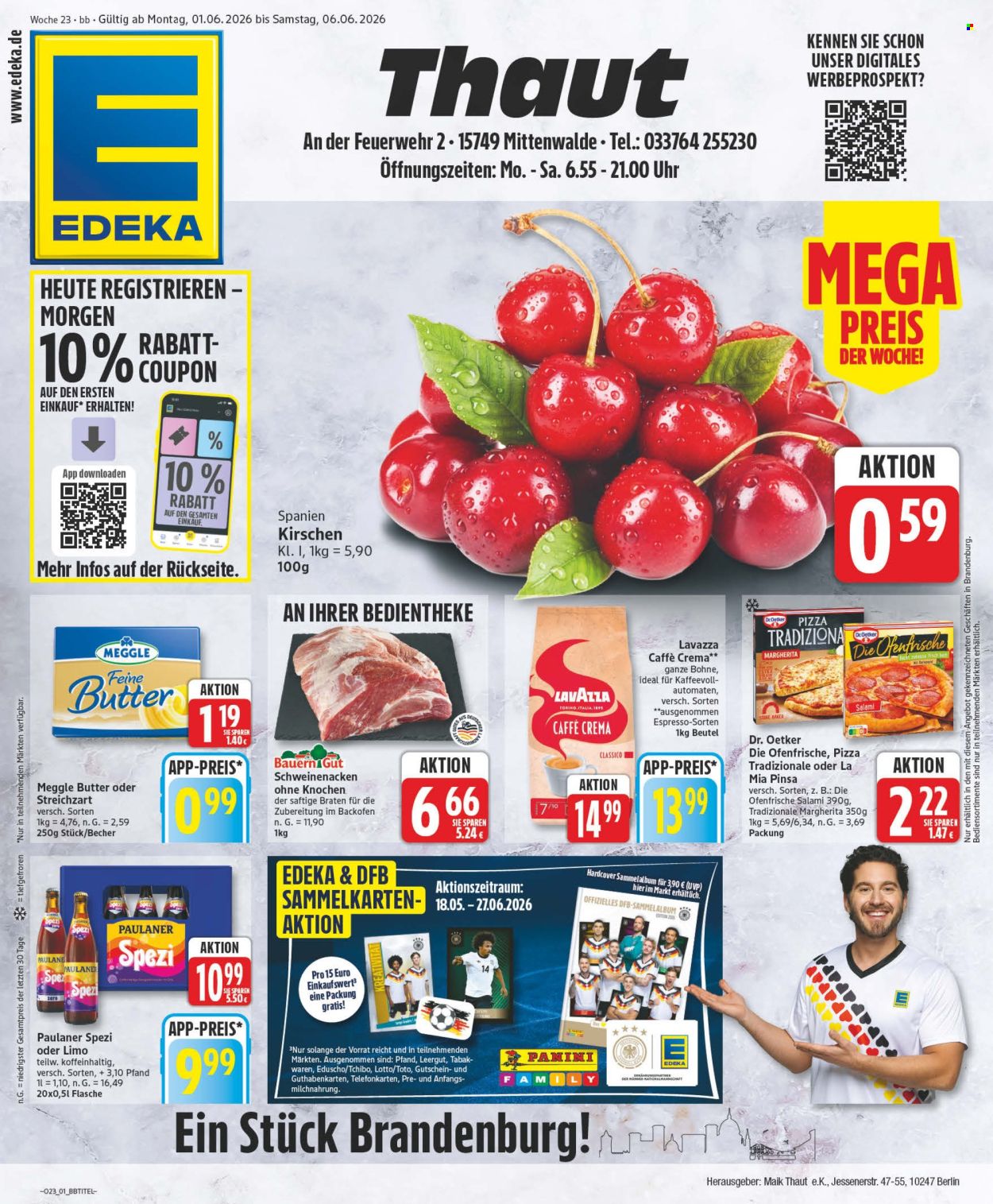 Edeka Prospekte  - 1.06.2026 - 6.06.2026. Seite 1